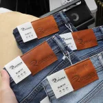 Quần Short Jeans Nam Rurumen Màu Xanh Cao Cấp Hàng VNXK
