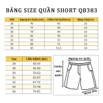 Quần Short Kaki Co Giãn Phối Nút Cao Cấp (Có Size 36)