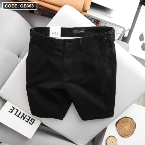 Quần Short Kaki Co Giãn Phối Nút Cao Cấp (Có Size 36)