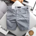 Quần Short Kaki Co Giãn Phối Nút Cao Cấp (Có Size 36)