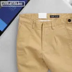Quần Short Kaki Co Giãn Phối Nút Cao Cấp (Có Size 36)