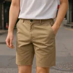 Quần Short Kaki Nam Cao Cấp Rurumen
