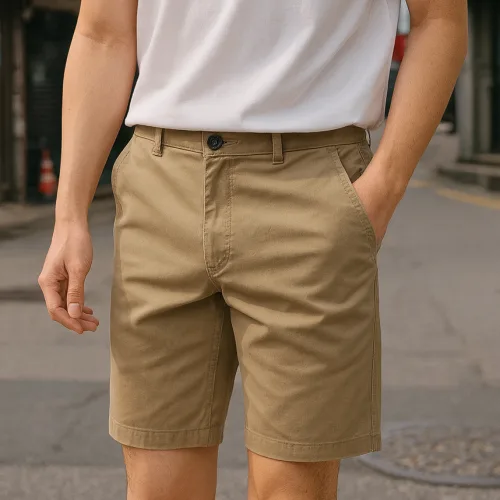 Quần Short Kaki Nam Cao Cấp Rurumen