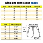 Quần Short Kaki Nam Cao Cấp Rurumen