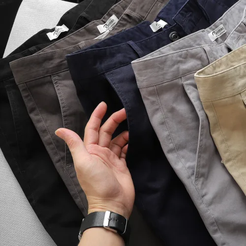 Quần Short Kaki Nam Chất Co GiãnCao Cấp