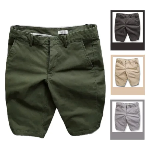 Quần Short Kaki Nam Chất Co GiãnCao Cấp