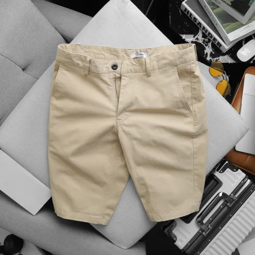 Quần Short Kaki Nam Chất Co GiãnCao Cấp