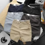 Quần Short Kaki Nam Co Giãn Rurumen In Hoạ Tiết Nhí