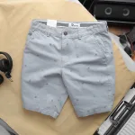 Quần Short Kaki Nam Co Giãn Rurumen In Hoạ Tiết Nhí