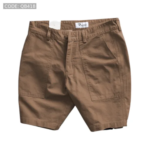 Quần Short Kaki Nam Túi Kiểu Rurumen