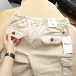 Quần Short Kaki Túi Hộp Rurumen