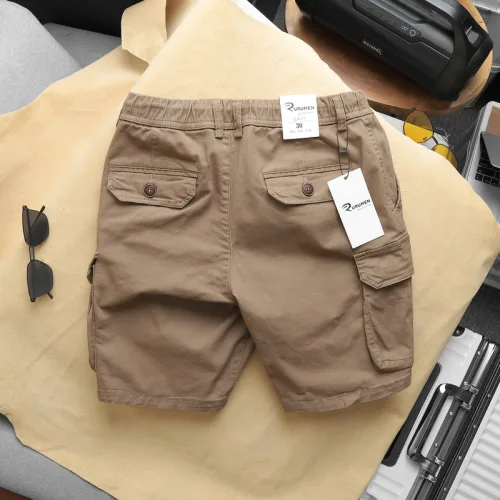 Quần Short Kaki Túi Hộp Rurumen