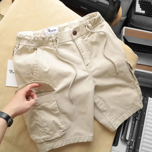 Quần Short Kaki Túi Hộp Rurumen