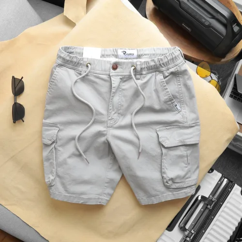 Quần Short Kaki Túi Hộp Rurumen