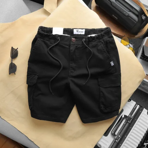 Quần Short Kaki Túi Hộp Rurumen