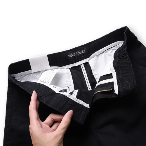 Quần Short Nam Kaki Lưng Thun Co Giãn Yessir Cao Cấp (Có Size 36)
