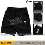 Quần Short Thun Nam Pack Horse Thêu Logo Chữ X
