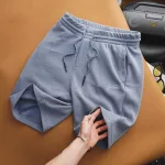 Quần Short Thun Nam Thêu Chữ BOSTON