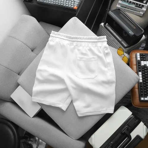 Quần Short Thun Nam Thêu Nổi Logo Chữ (Size Từ 50-80kg)