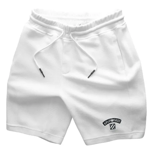 Quần Short Thun Nam Thêu Nổi Logo Chữ (Size Từ 50-80kg)