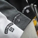 Quần Short Thun Nam Thêu Nổi Logo Chữ (Size Từ 50-80kg)