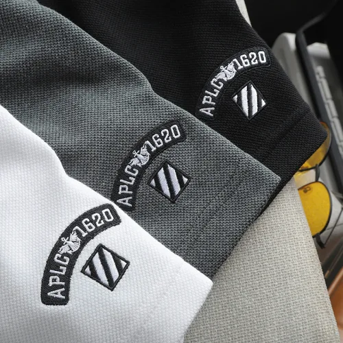 Quần Short Thun Nam Thêu Nổi Logo Chữ (Size Từ 50-80kg)