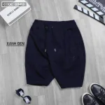 Quần Short Nam Thun Nỉ Thêu Logo Chữ M Cao Cấp