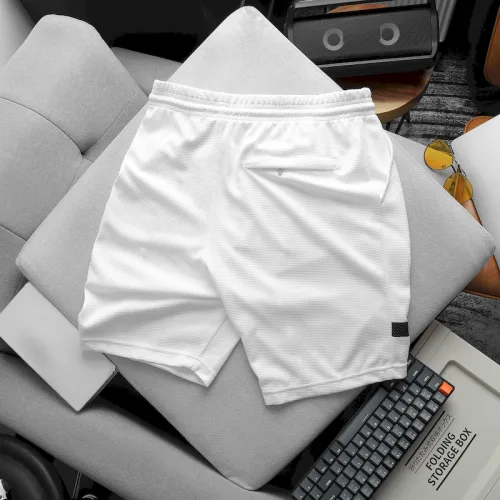 Quần Short Thun Nam Viền Sọc In Chữ Orgirinal