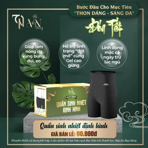 Quần Sinh Nhiệt Định Hình MN Mỹ Phẩm Đông Anh Collagen X3