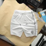 Quần Thun Nam - Quần Short Nam Lưng Thun In Logo Phối Sọc 2 Bên Có Big Size