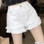 Quần Thụng Jeans Nữ Túi Hộp - Quần Jean Suông - Quần Short Nữ - Vái Kaki Vải Dày Mềm Không Co Giãn