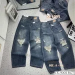 Quần Thụng Jeans Nữ Vải Dày Mềm Không Co Giãn Nhiều Mẫu