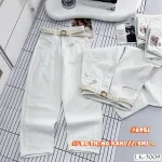 Quần Thụng Nữ - Quần Jeans Thụng - Quần Thụng Kaki Nữ Rách Túi Chất Liệu Vải Dày Mềm Không Co Giãn