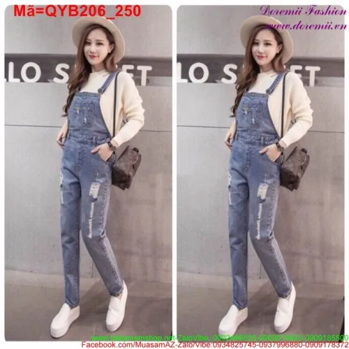 Quần yếm jeans đẹp hơn nữa với bí quyết mix đồ chuẩn này