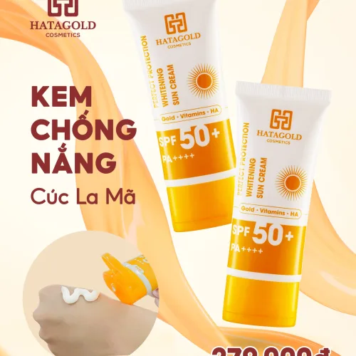 Ra mắt dòng kem chống nắng Hatagold thế hệ mới