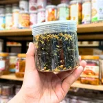 Rong Biển Cháy Tỏi Thơm Ngon Mini 100g - Hộp Pet
