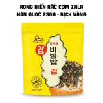 Rong Biển Rắc Cơm Canxi Zala Hàn Quốc 250g - Bịch Vàng
