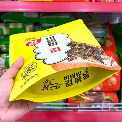 Rong Biển Rắc Cơm Canxi Zala Hàn Quốc 250g - Bịch Vàng
