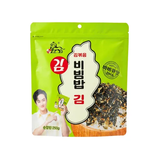 Rong Biển Rắc Cơm Canxi Zala Hàn Quốc 250g - Bịch Xanh Lá