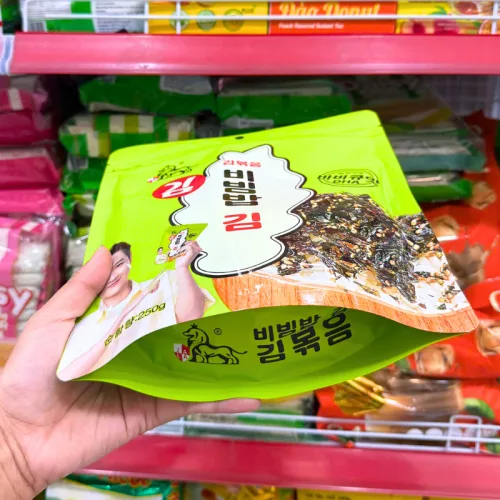 Rong Biển Rắc Cơm Canxi Zala Hàn Quốc 250g - Bịch Xanh Lá