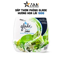 Sáp Thơm Glade Sáp Khử Mùi 180g Hương Hoa Lài 11x9cm