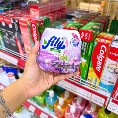 Sáp Thơm Phòng Fily Hương Hoa Lavender 180g - Sáp Khử Mùi Thơm Phòng Fily