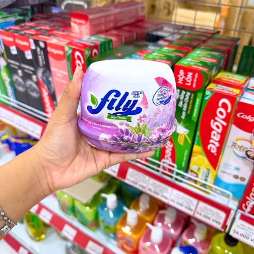 Sáp Thơm Phòng Fily Hương Hoa Lavender 180g - Sáp Khử Mùi Thơm Phòng Fily