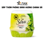 Sáp Thơm Phòng Sara Hương Chanh Sả 200g - Sáp Khử Mùi Thơm Phòng Sara