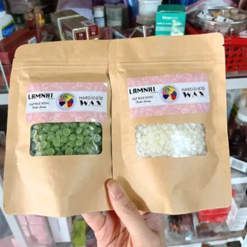 Sáp Wax Nóng Triệt Lông Lamnhi 100g - Hỗ Trợ Loại Bỏ Lông Giúp Da Mịn Màn
