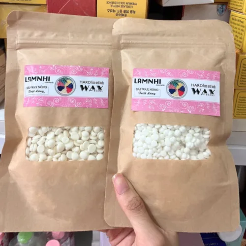 Sáp Wax Nóng Triệt Lông Lamnhi 100g - Hỗ Trợ Loại Bỏ Lông Giúp Da Mịn Màn