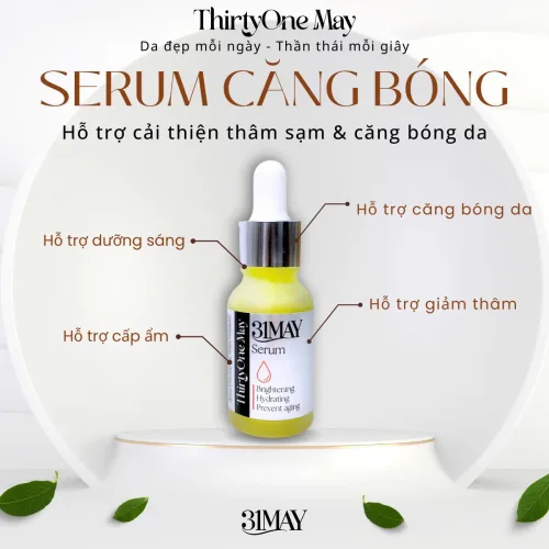 Serum Dưỡng Sáng Da Đều Màu 31May Luminous 15ml - Tinh Chất Dưỡng Thirty One May