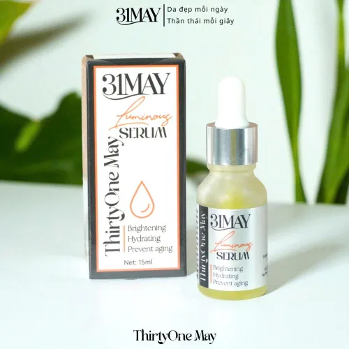 Serum Dưỡng Sáng Da Đều Màu 31May Luminous 15ml - Tinh Chất Dưỡng Thirty One May