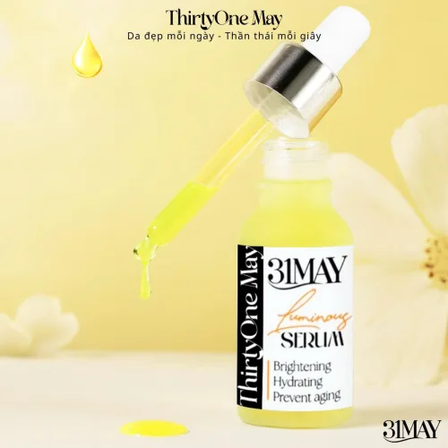 Serum Dưỡng Sáng Da Đều Màu 31May Luminous 15ml - Tinh Chất Dưỡng Thirty One May