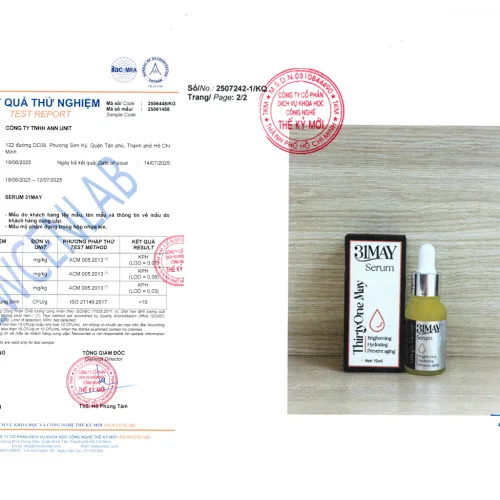 Serum Dưỡng Sáng Da Đều Màu 31May Luminous 15ml - Tinh Chất Dưỡng Thirty One May